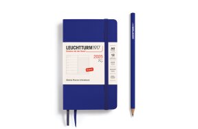 LEUCHTTURM WEEKLY PLANNER 2025 & NB A6 SC 12 MONTHS INK 370767